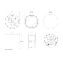 Sonance PS-C63RTLP (Low Profile)