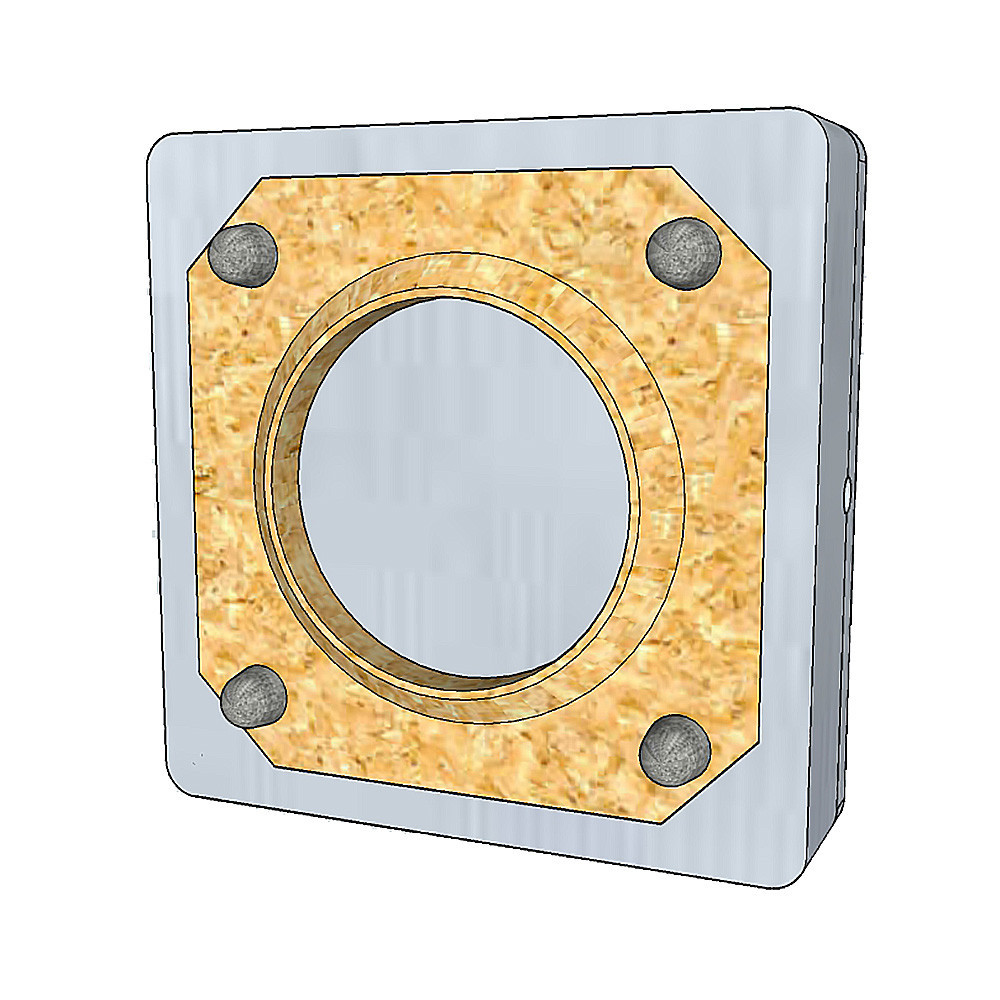 Sonaboxx R210Z7SB Einbaugehäuse für Sichtbeton