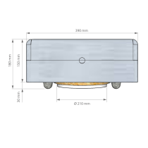Sonaboxx R148Z8 Einbaugehäuse für Betondecken
