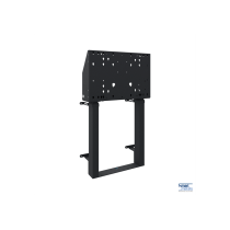Bodengestützter Wandlift XXL, 86", 120 kg, 870 mm Hub, schwarz