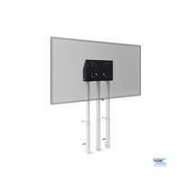 Bodengestützter Wandlift XXL, 98", 180 kg, 870 mm Hub, weiss